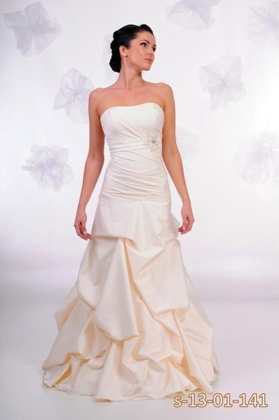 Свадебное платье в стиле А-силуэт - фото с сайта svadebnoe-platie-74.ru